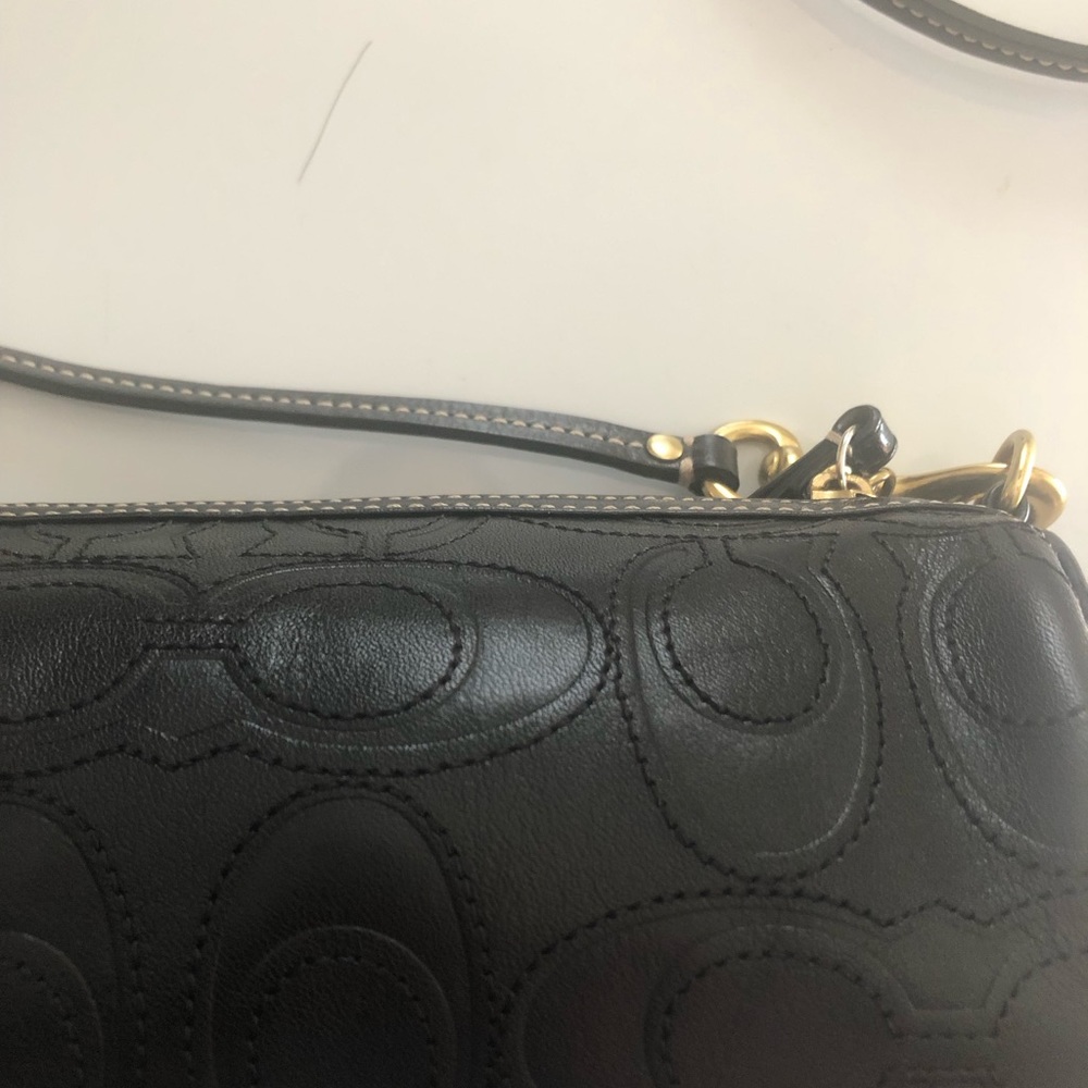Vintage Coach Rollbag in Leather Signature - Picture 2 of 6